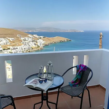 θέαστρον - Theastron House With Great View In Chora Διαμέρισμα