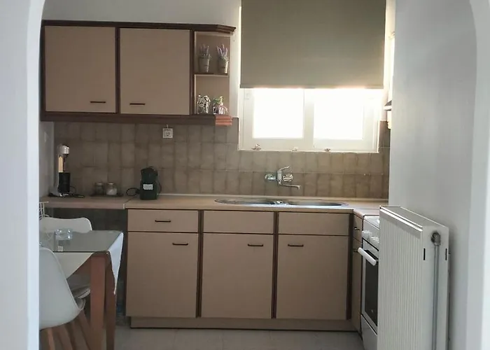 θέαστρον - Theastron House With Great View In Chora 아파트 Pera Gyalos