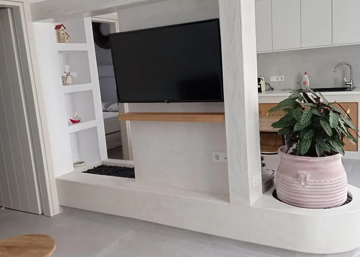 θέαστρον - Theastron House With Great View In Chora 아파트