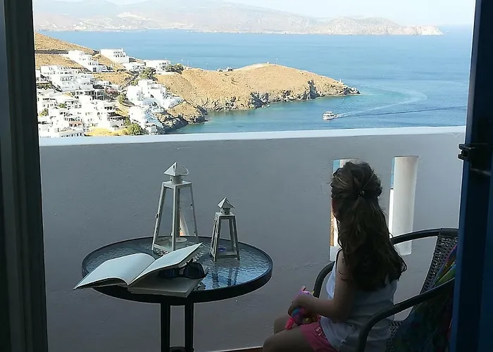 θέαστρον - Theastron House With Great View In Chora