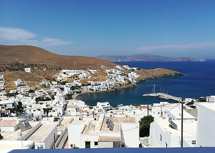θέαστρον - Theastron House With Great View In Chora * Pera Gyalos
